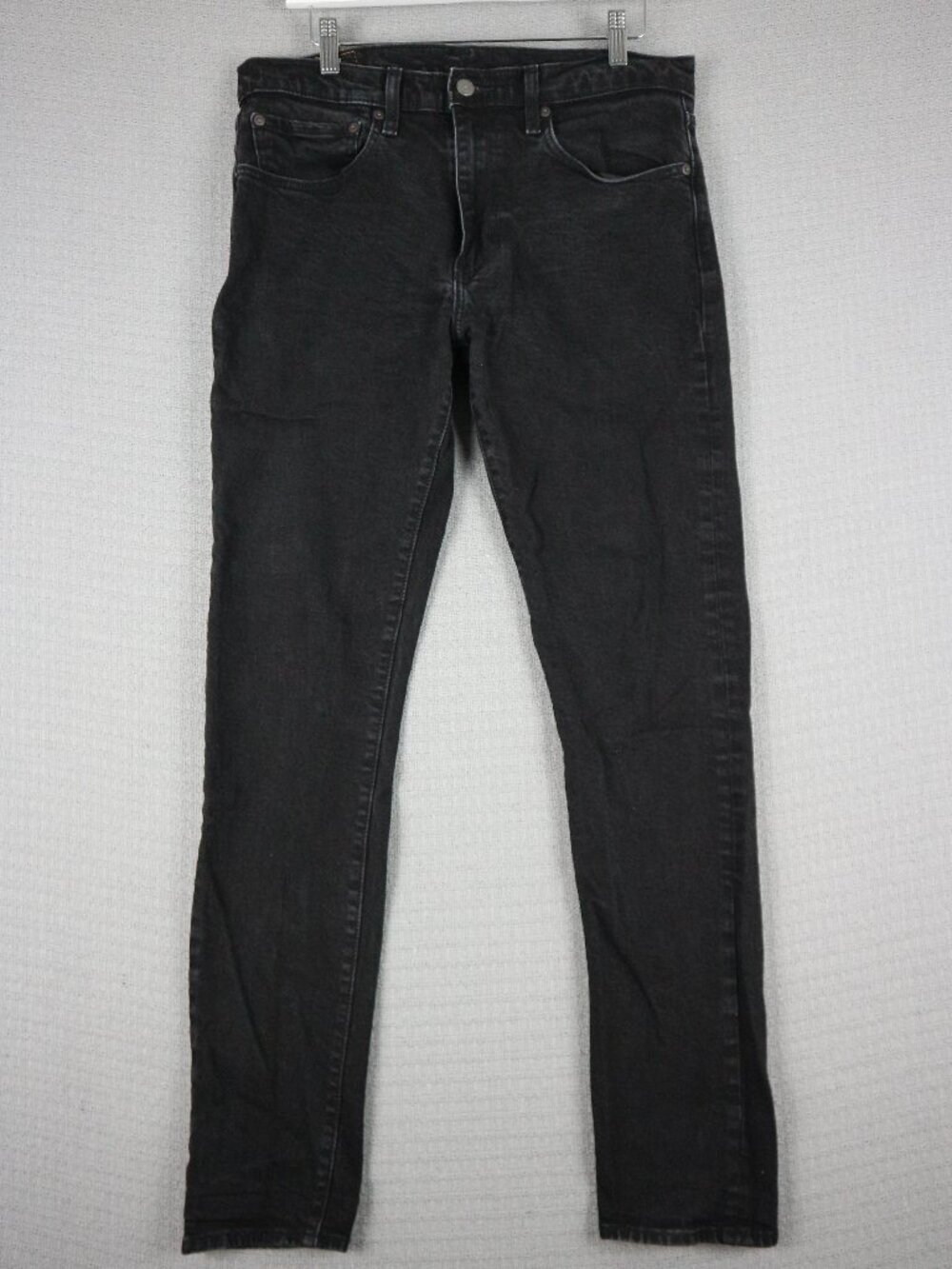 Levi's 512 Slim Tapered Fit Premium Line Faded Black Mens 34x34 fits 33x30